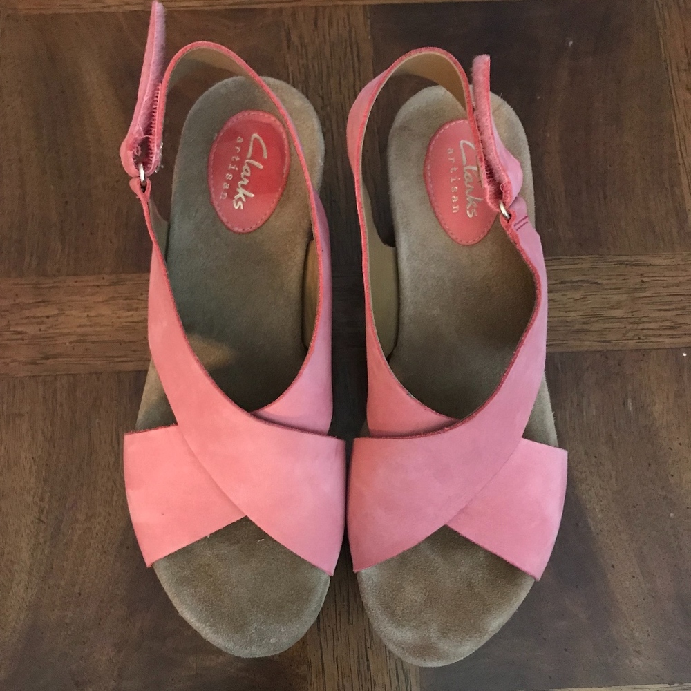 Clarks Artisan Caslynn Shae Wedge Sandal